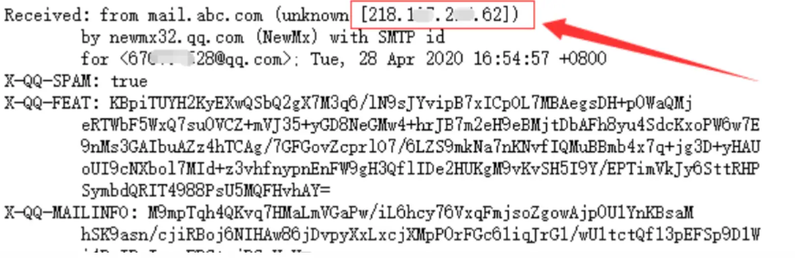 点击放大图片 网站邮件信息